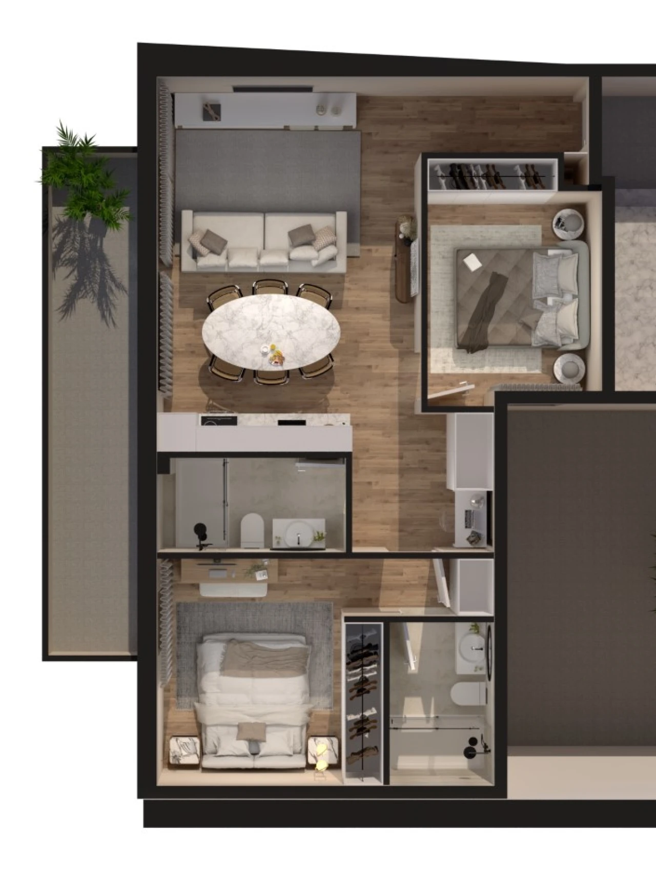 Apartamento T2 para Venda em São Vicente (Braga) Planta 7