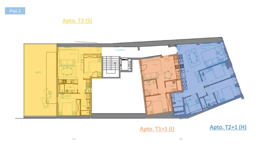 Apartamento T2 para Venda em São Vicente (Braga) Planta 5