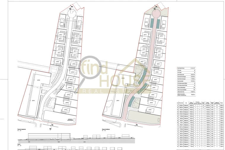 Terreno para Venda em Conceição e Cabanas de Tavira Planta 1