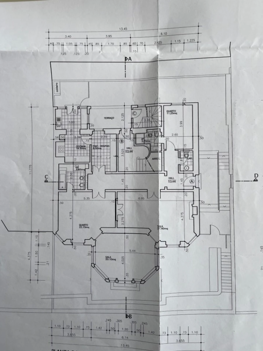 Apartamento T2 para Venda em Cascais e Estoril Planta 1