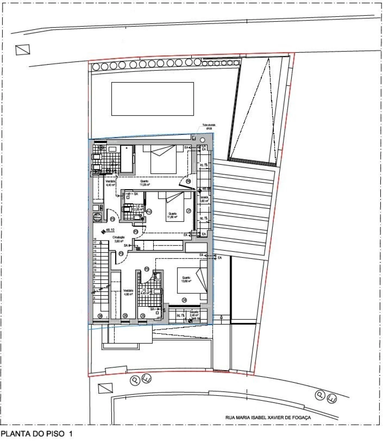 Moradia T4 para Venda em Mexilhoeira Grande Planta 3
