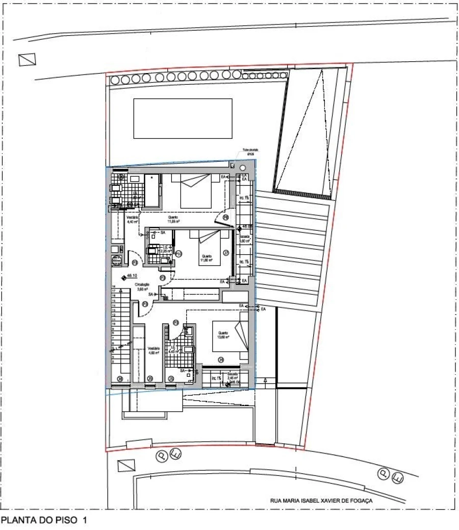 Moradia T4 para Venda em Mexilhoeira Grande Planta 3