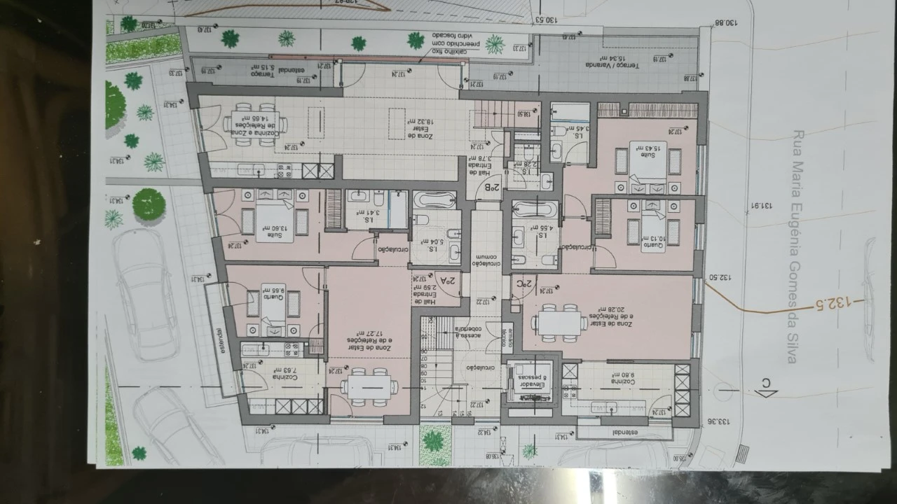 Apartamento T2 para Venda em Reguengo Grande Planta 2