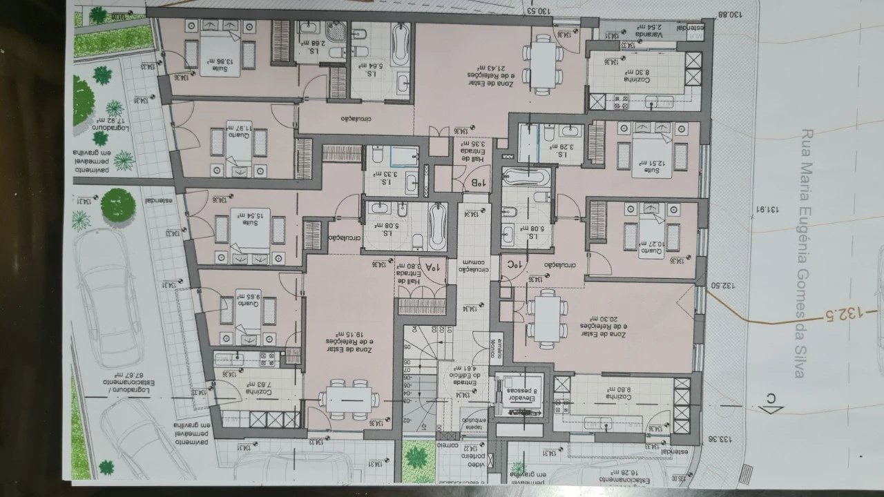 Apartamento T2 para Venda em Reguengo Grande Planta 3