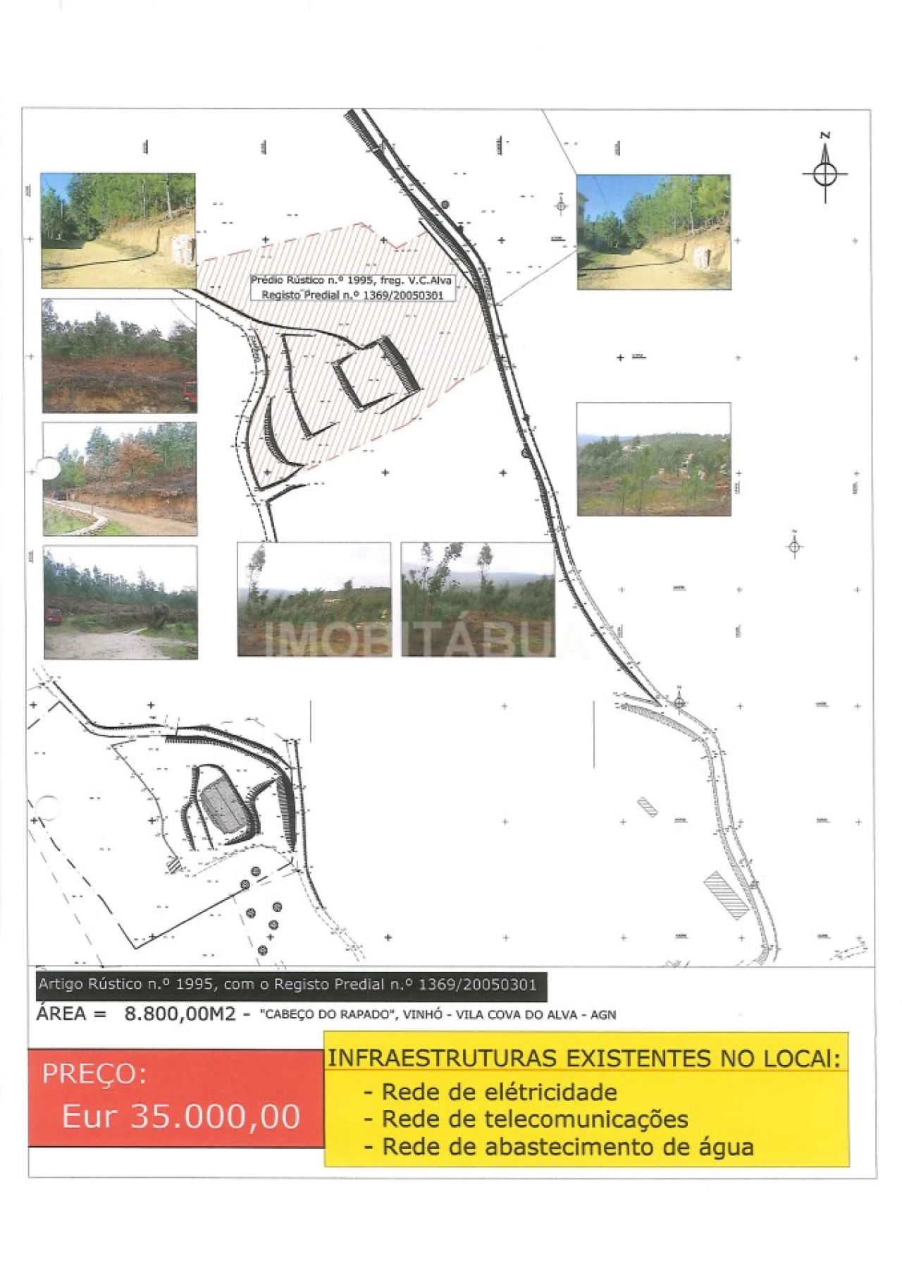 Terreno para Venda em Vila Cova de Alva e Anseriz Foto 2