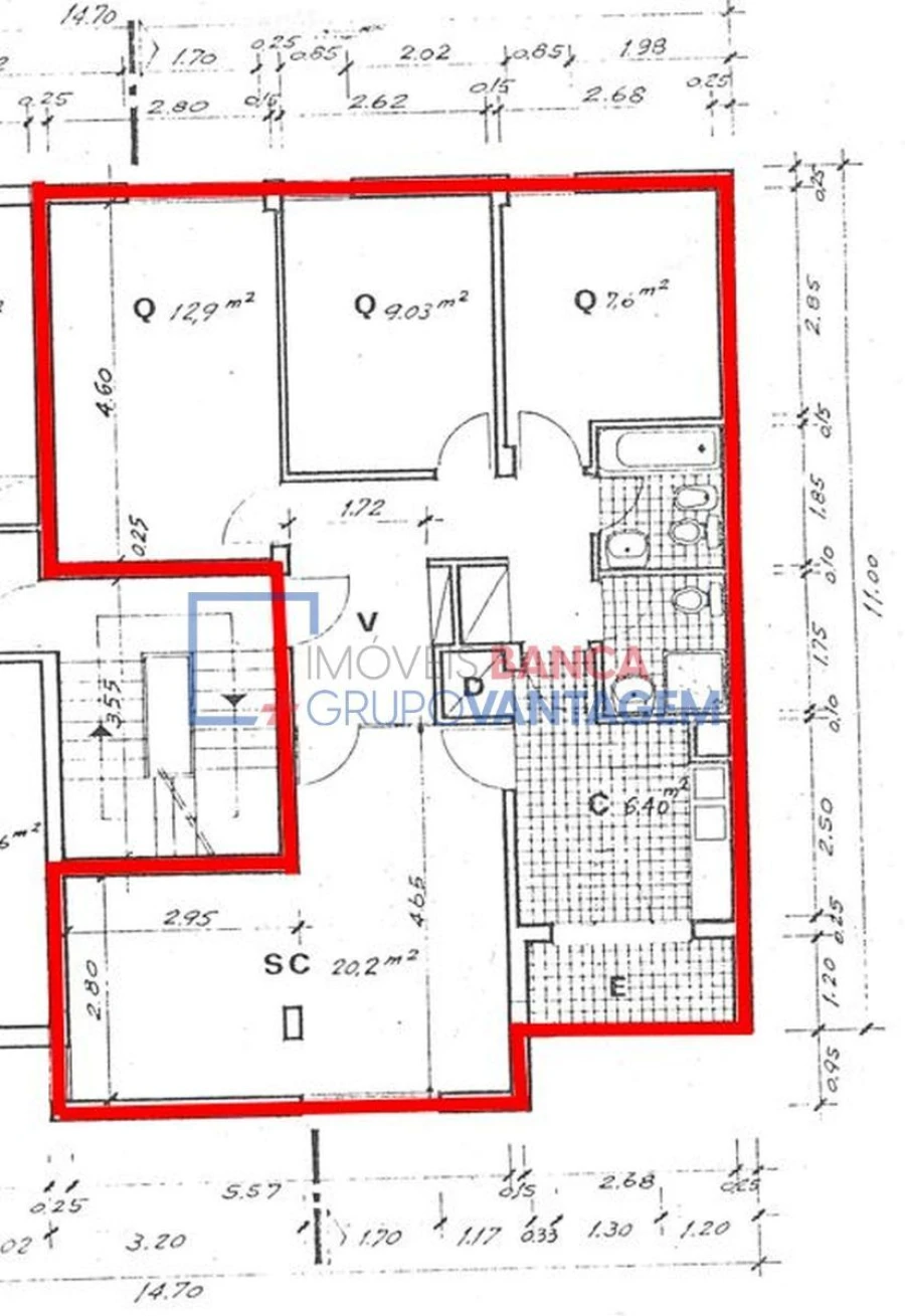 Apartamento T3 para Venda em Santo Antonio da Charneca Foto 11