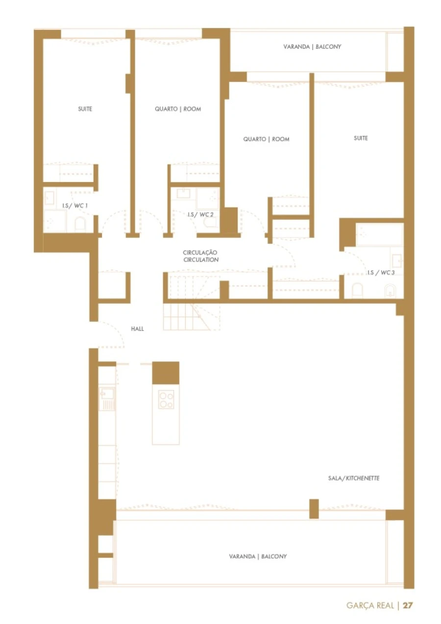 Apartamento T4 para Venda em Montijo e Afonsoeiro Planta 1