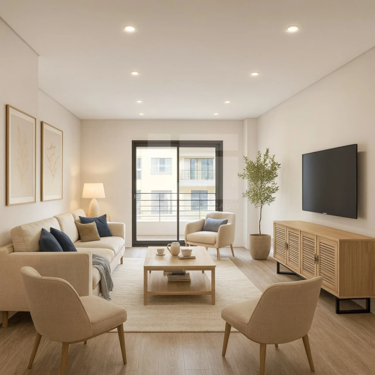 Apartamento T3 para Venda em Quelfes Foto 1
