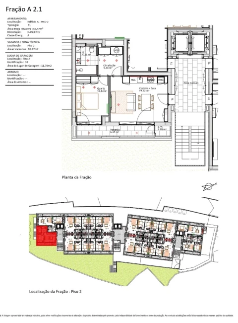 Apartamento T1 para Venda em Campanhã