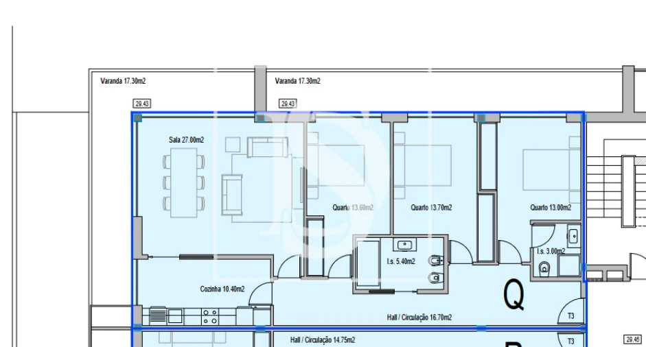 Apartamento T3 para Venda em Santa Maria Maior e Monserrate e Meadela Foto 11
