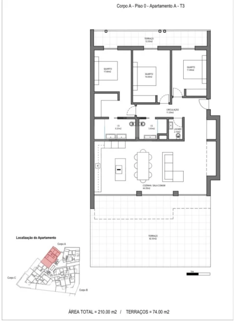 Apartamento T3 para Venda em Alvor