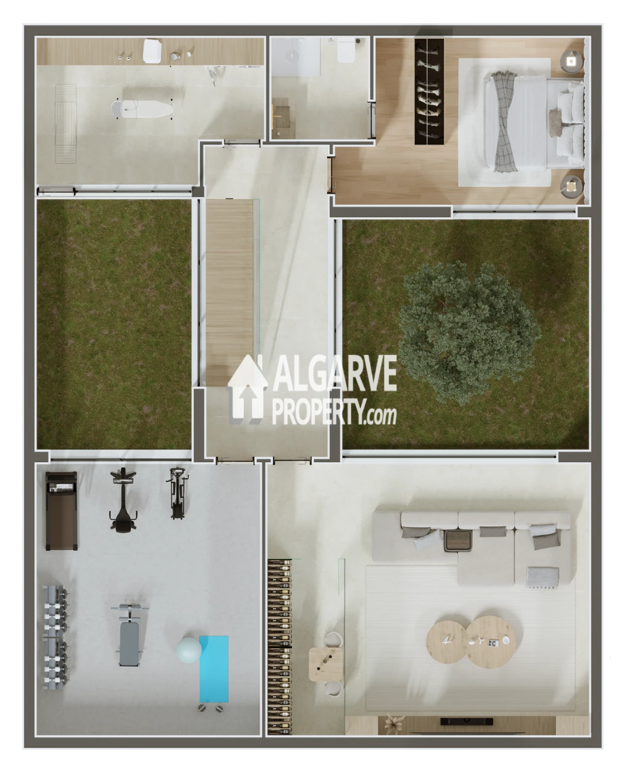 Moradia T4 para Venda em Quarteira Planta 2