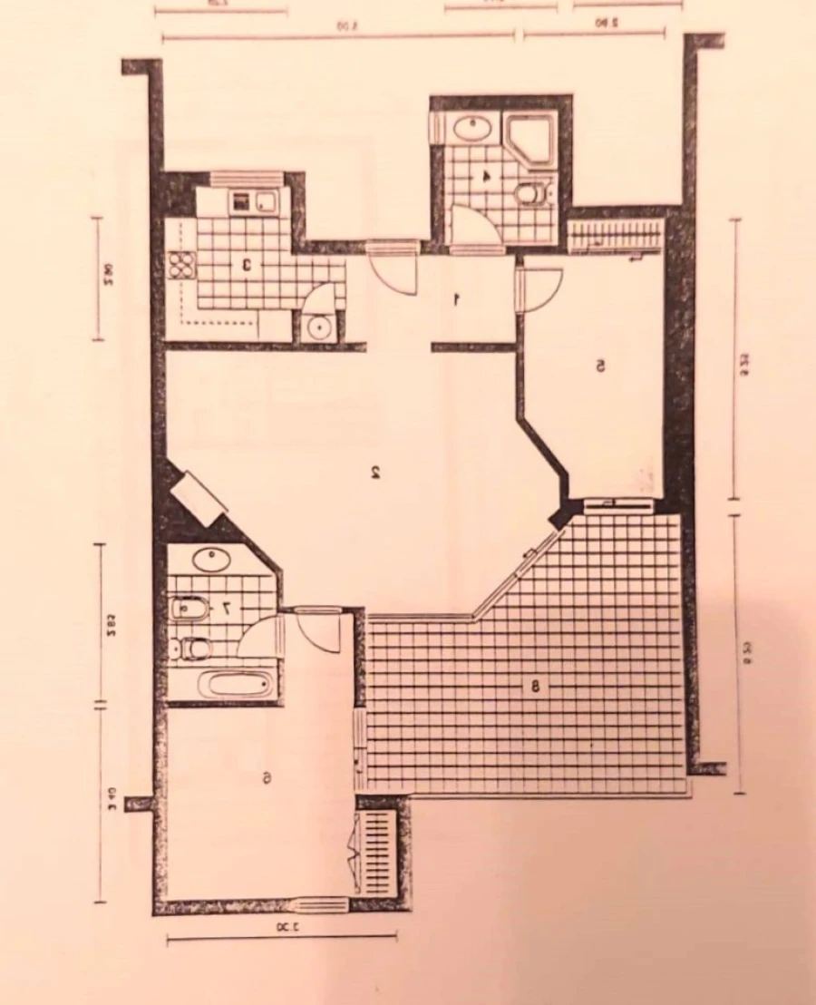Apartamento T2 para Venda em Almancil Planta 1