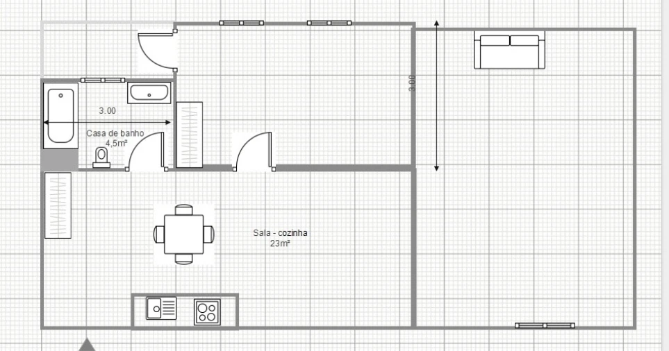 Moradia T5 para Venda em Buarcos Planta 1