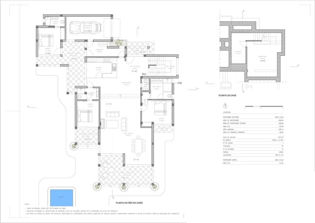 Moradia T6 para Venda em Albufeira e Olhos de Água Planta 2