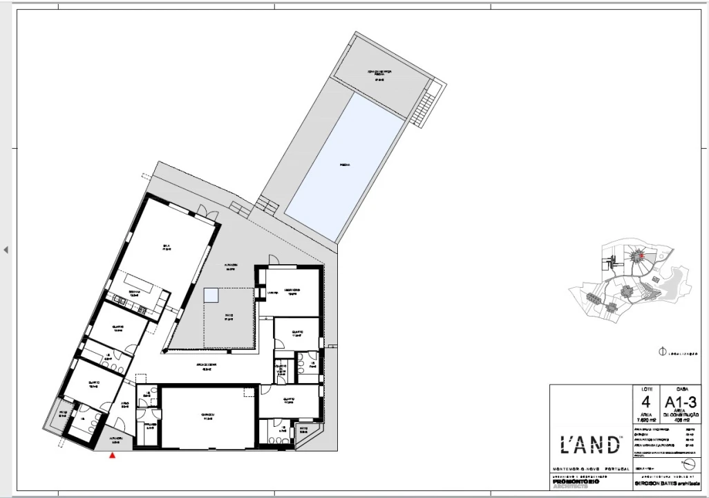 Moradia T4 para Venda em Nossa Senhora da Vila, Nossa Senhora do Bispo e Silveiras Planta 5