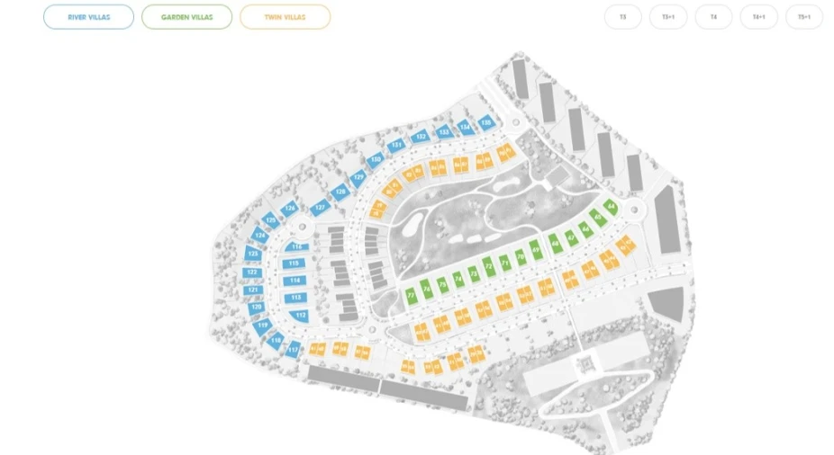 Moradia T4 para Venda em Canidelo Planta 1
