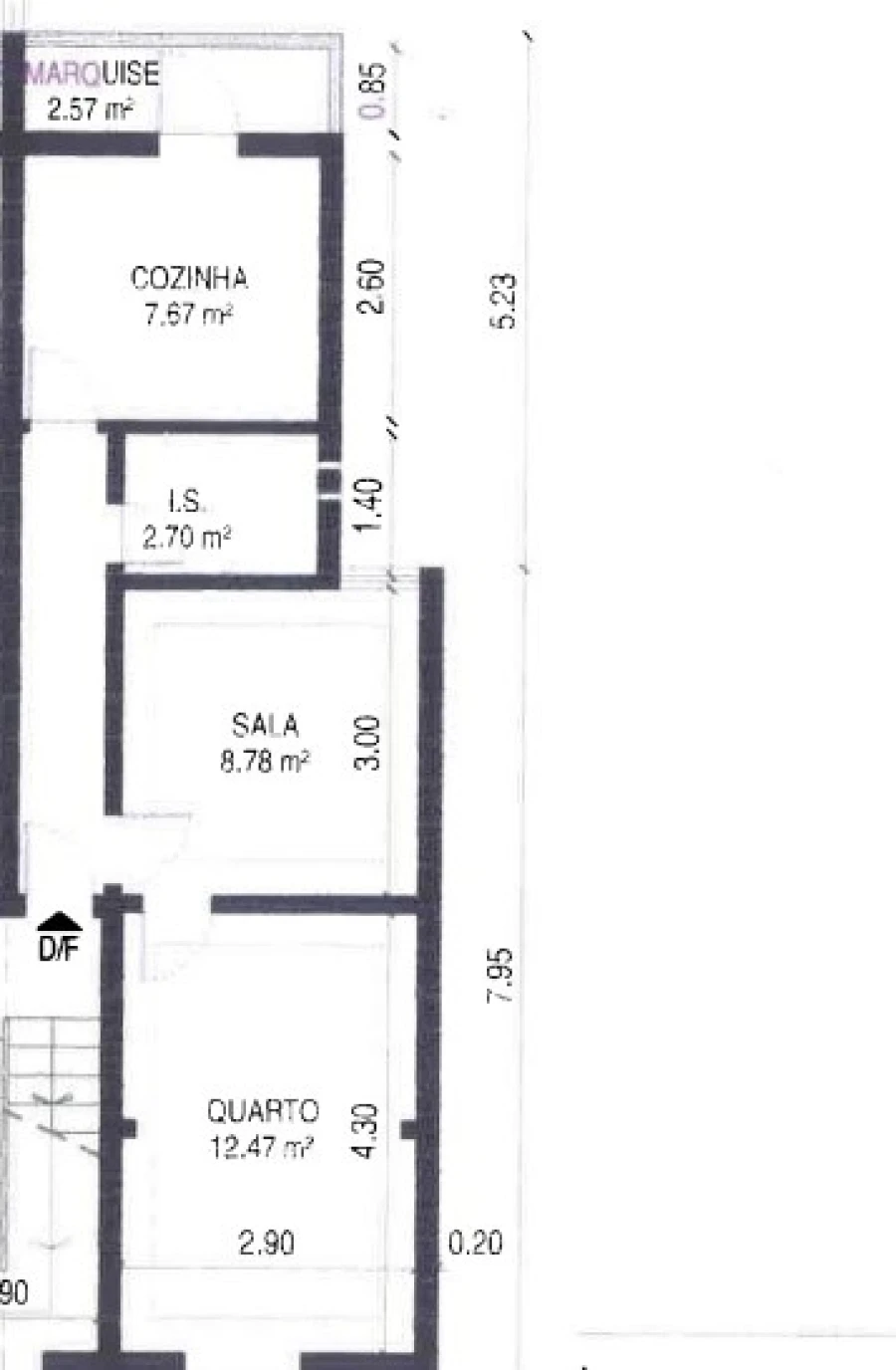 Apartamento T1 para Venda em Baixa da Banheira e Vale da Amoreira Planta 1