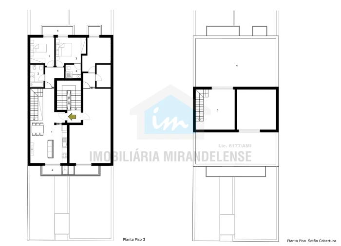 Terreno para Venda em Mirandela Planta 3