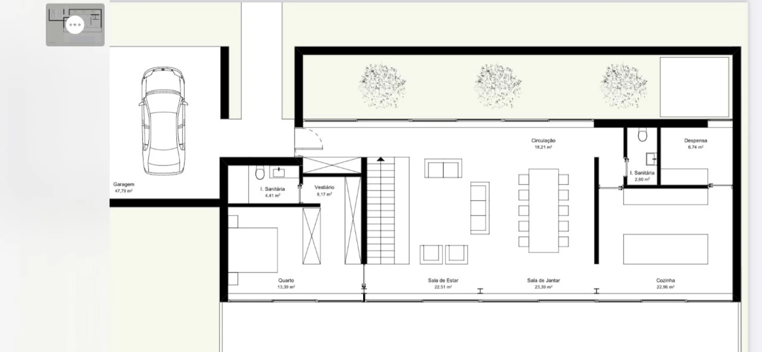 Moradia T3 para Venda em Fornelos e Queijada Planta 2