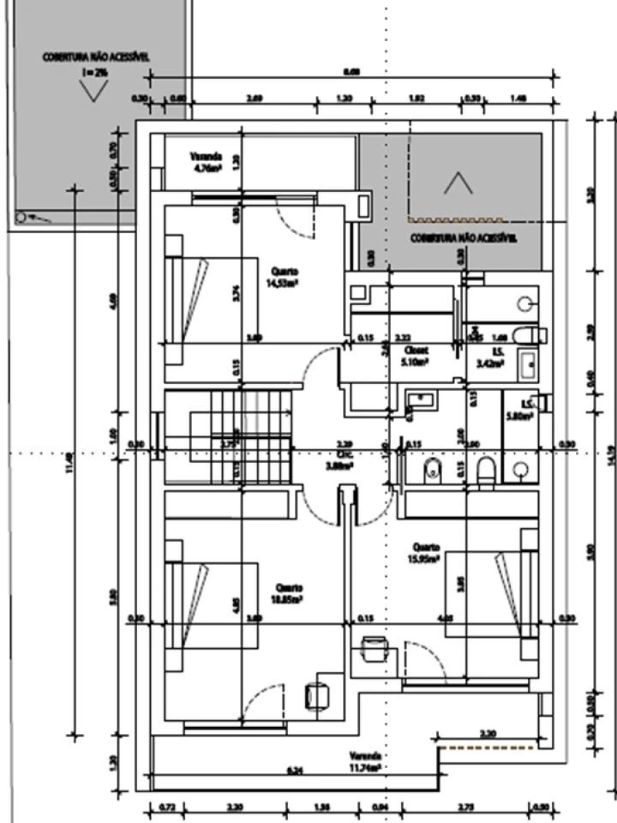 Moradia T4 para Venda em Fernao Ferro Planta 4