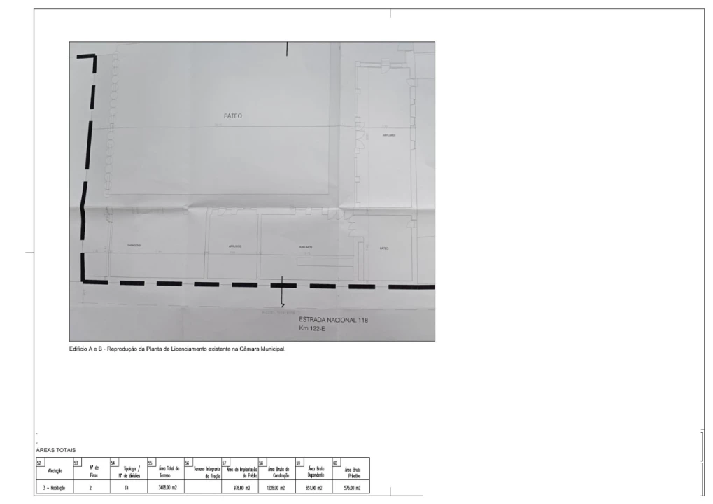 Moradia T6 para Venda em Santa Margarida da Coutada Planta 2