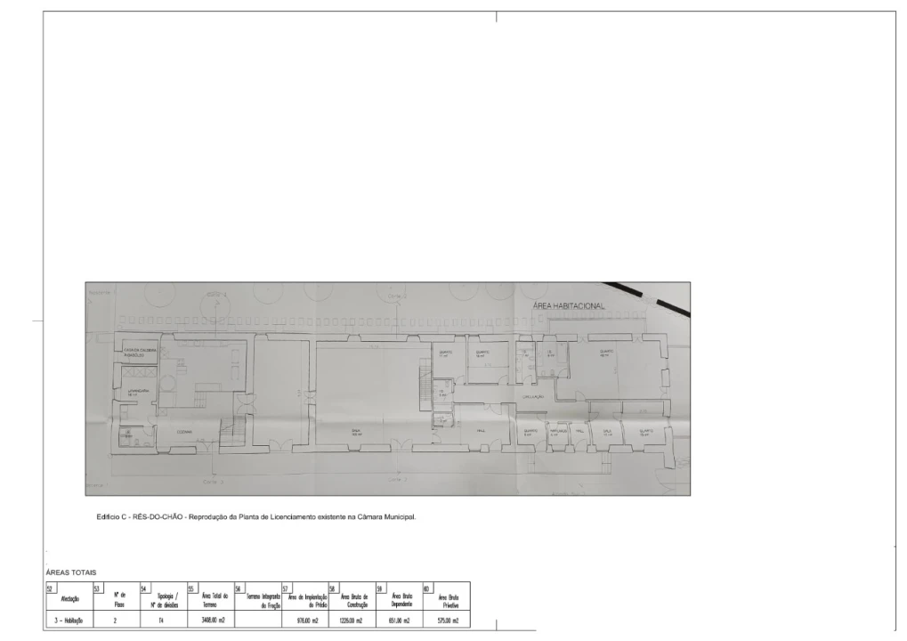 Moradia T6 para Venda em Santa Margarida da Coutada Planta 3