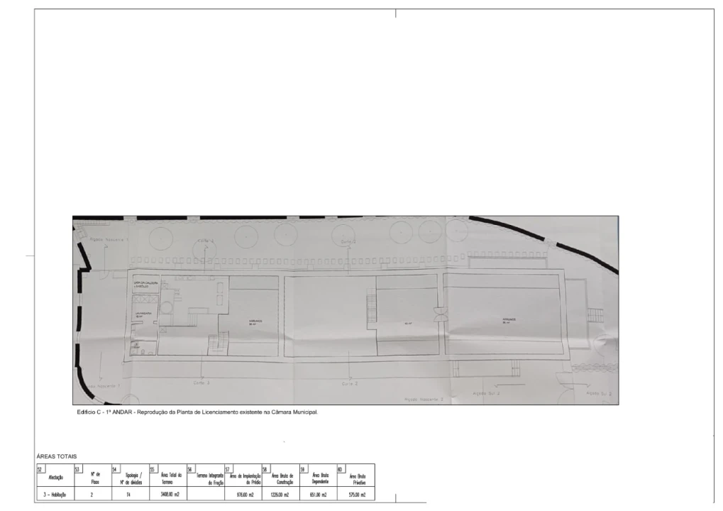 Moradia T6 para Venda em Santa Margarida da Coutada Planta 4