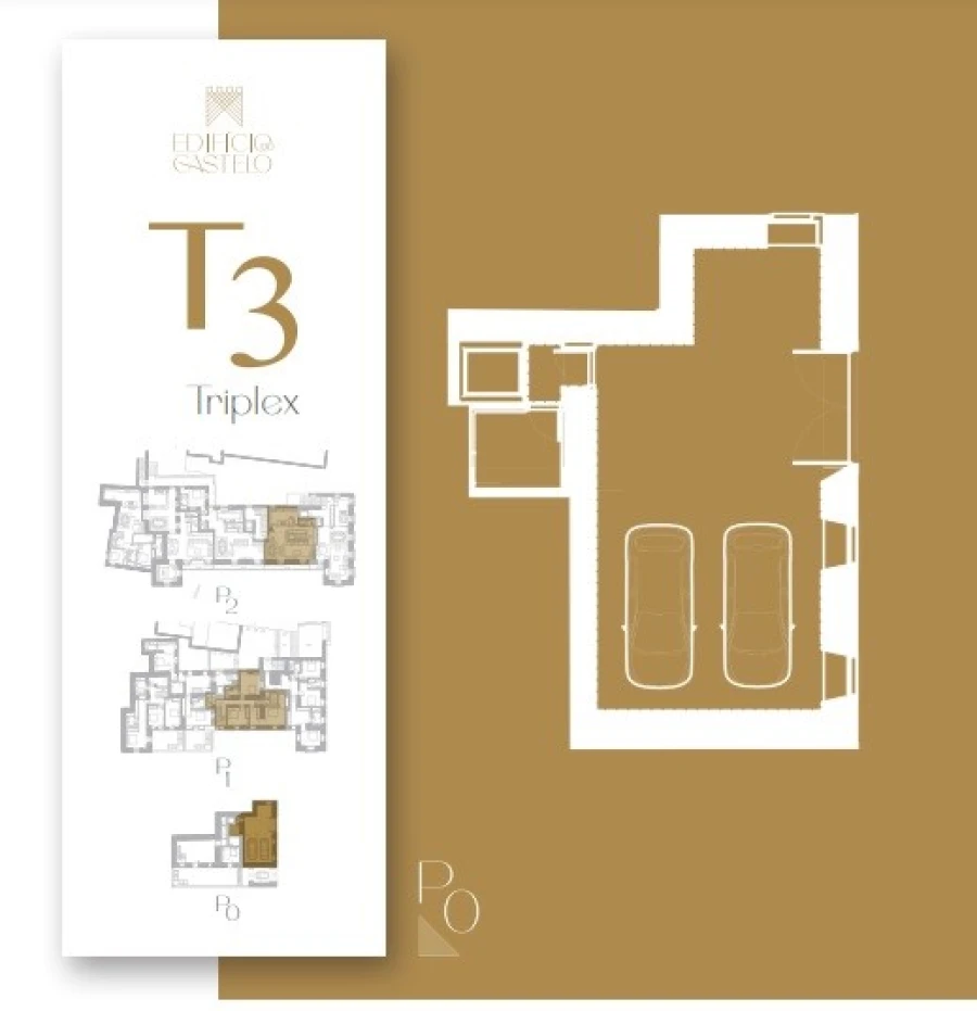 Apartamento T3 para Venda em Leiria, Pousos, Barreira e Cortes Planta 1