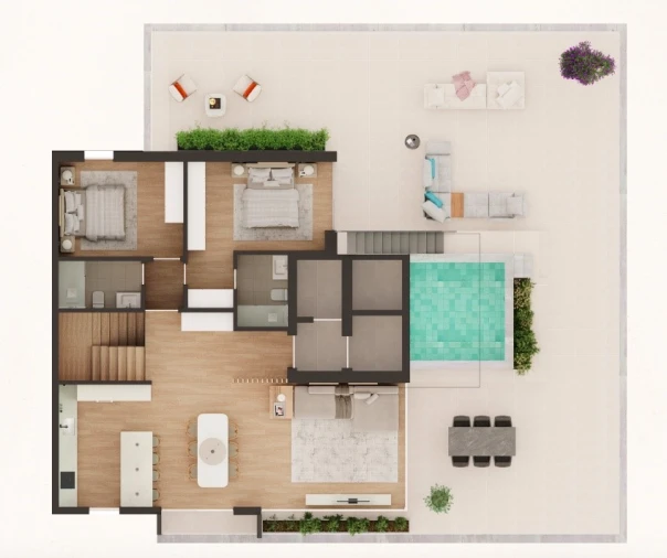 Apartamento T4 para Venda em Gafanha da Nazaré Planta 1