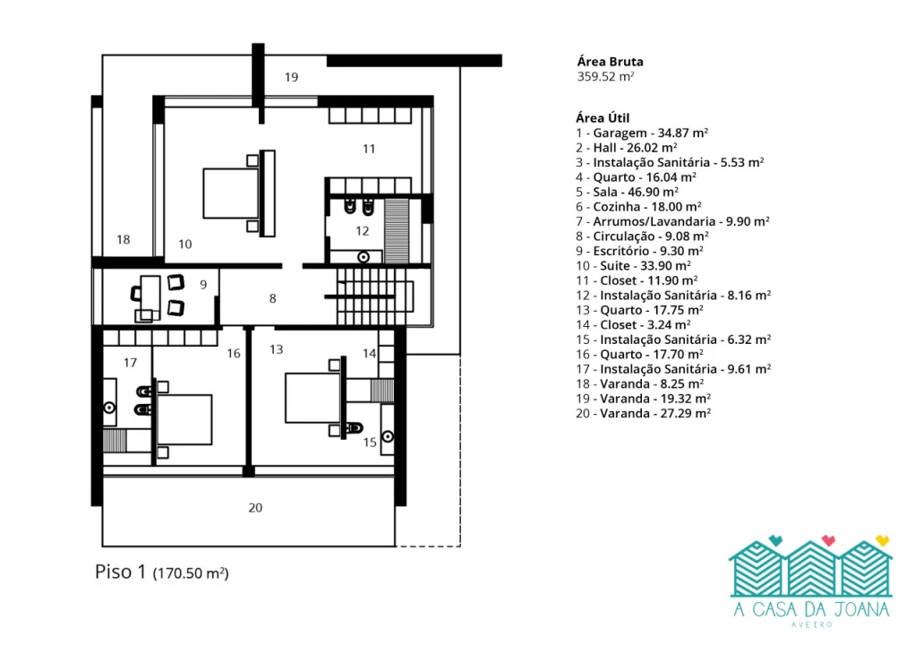 Moradia T5 para Venda em Aradas Foto 11