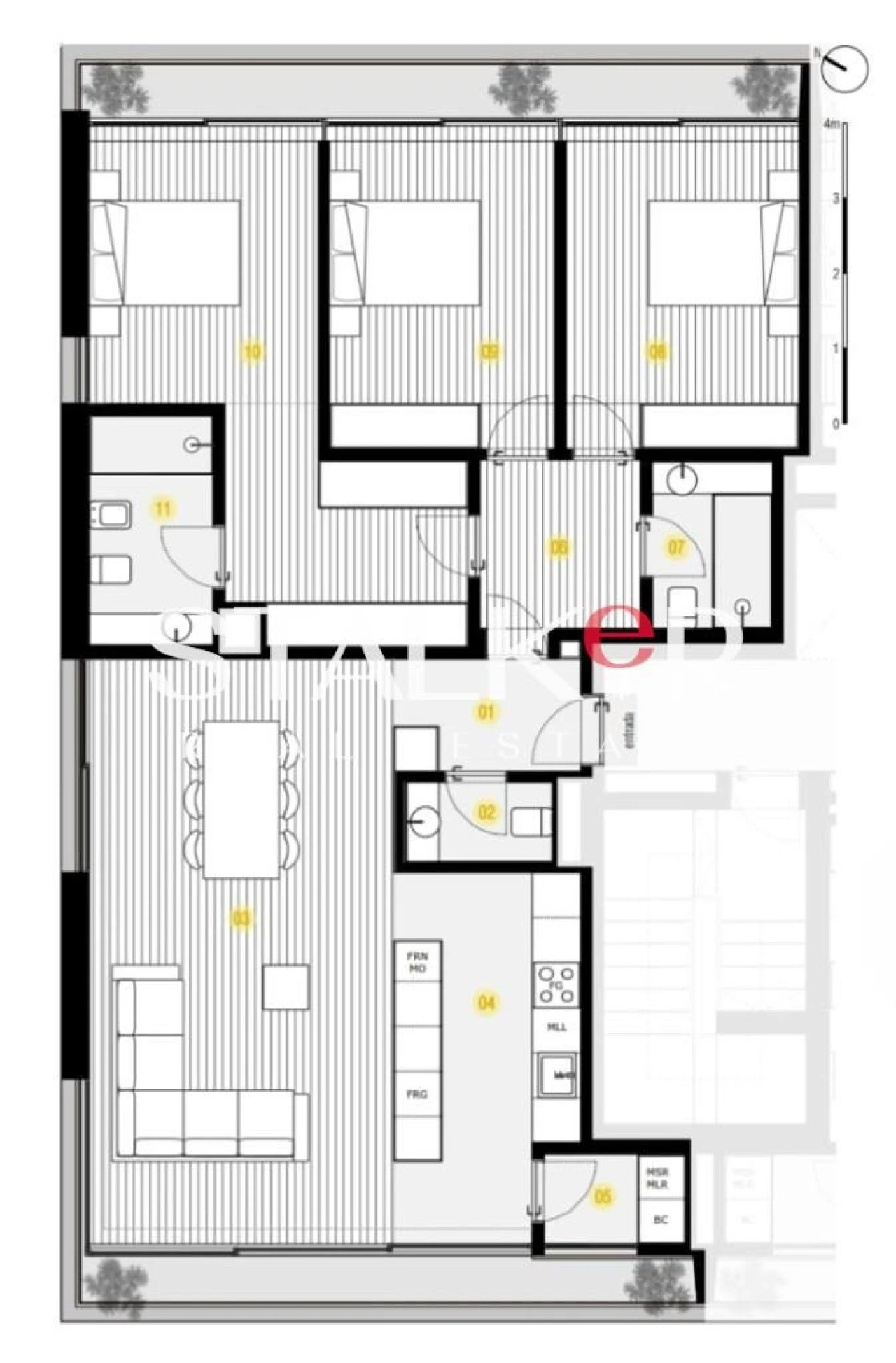 Apartamento T3 para Venda em Canidelo Foto 14