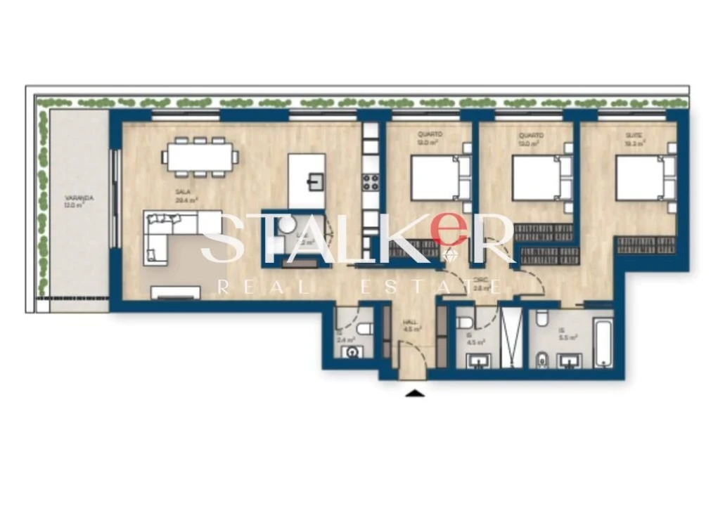 Apartamento T3 para Venda em Canidelo Foto 35