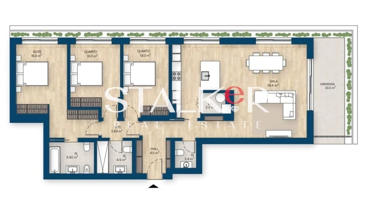 Apartamento T3 para Venda em Canidelo Foto 35