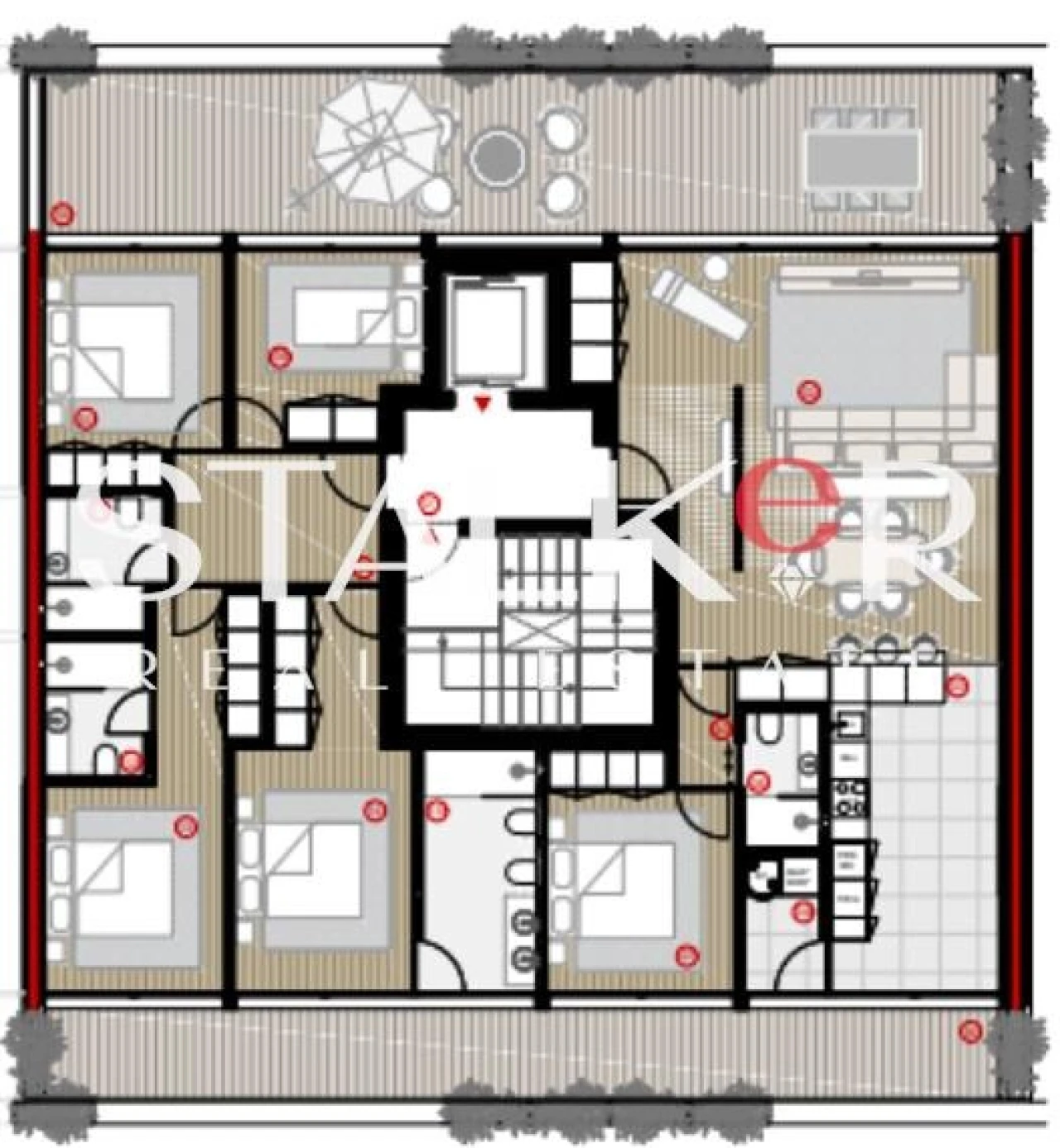Apartamento T5 para Venda em Canidelo Foto 27