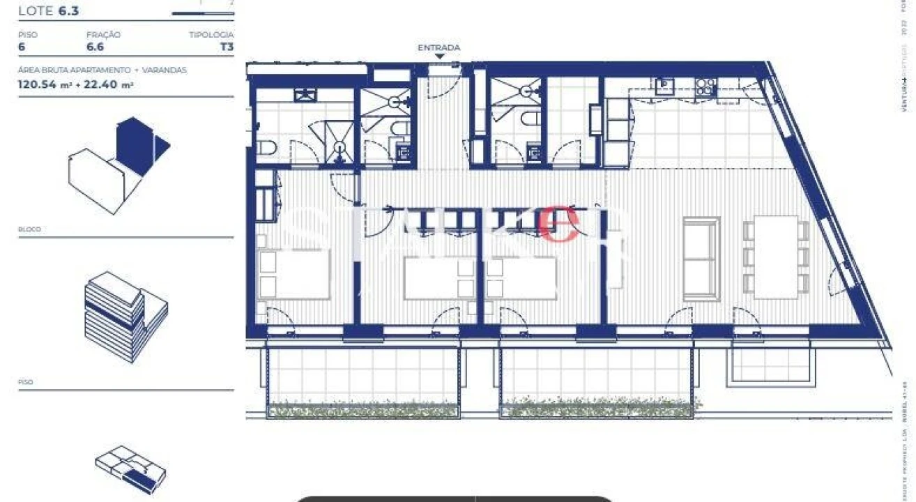 Apartamento T3 para Venda em Campanhã Foto 28