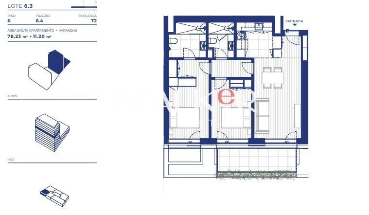 Apartamento T2 para Venda em Campanhã Foto 28