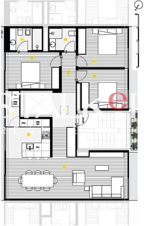 Apartamento T3 para Venda em Canidelo