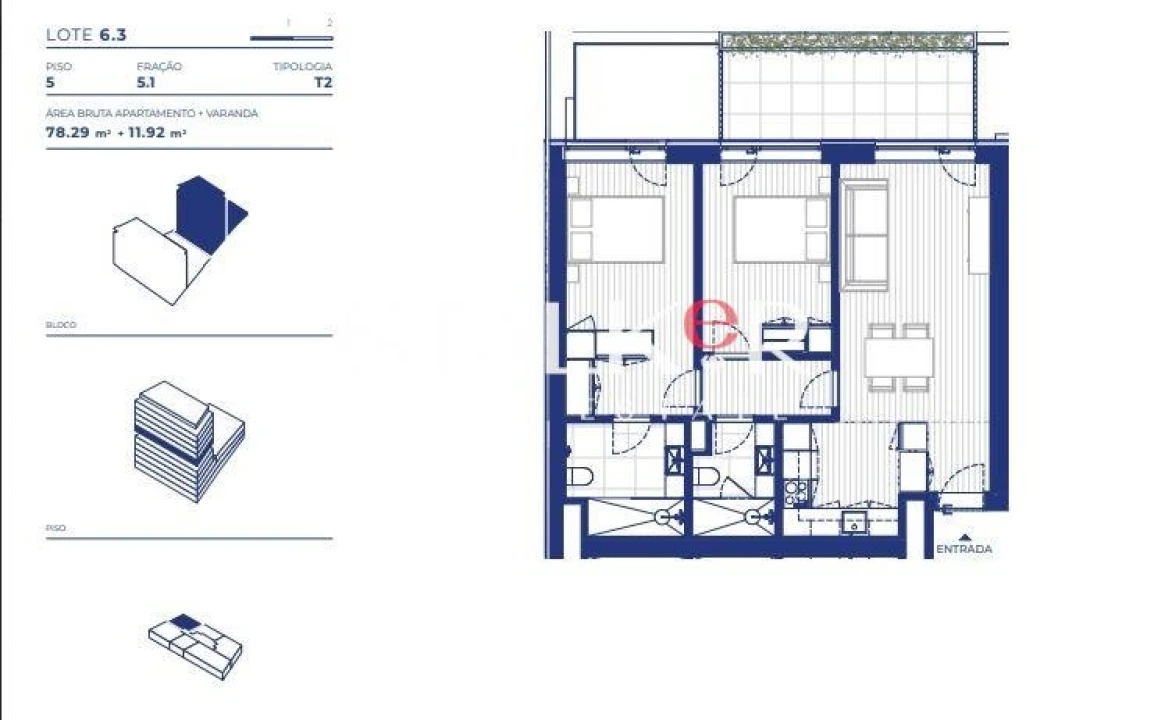 Apartamento T2 para Venda em Campanhã Foto 28