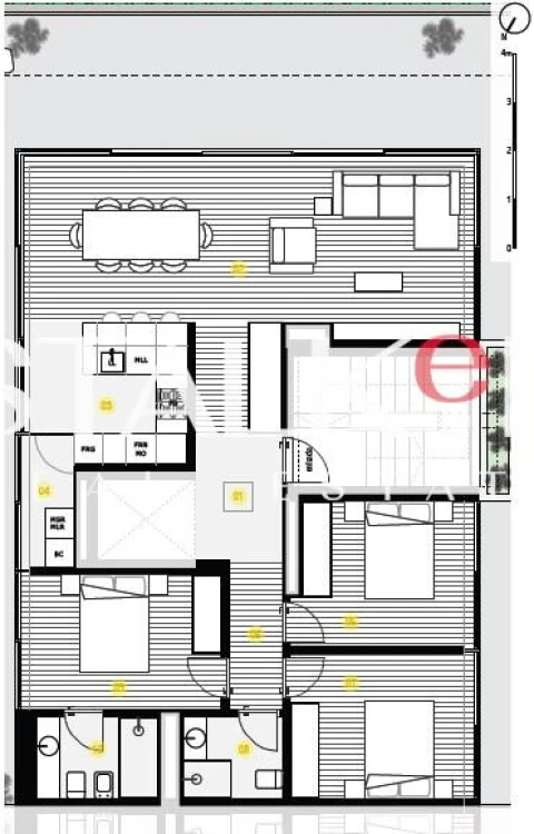 Apartamento T3 para Venda em Canidelo