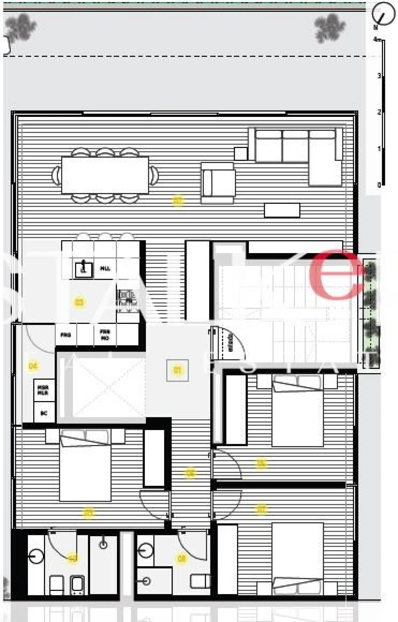 Apartamento T3 para Venda em Canidelo Foto 14
