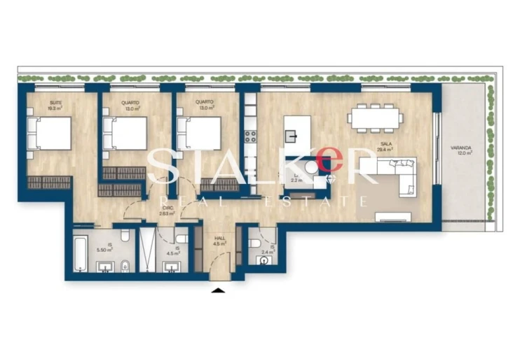 Apartamento T3 para Venda em Canidelo Foto 35