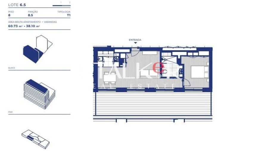 Apartamento T1 para Venda em Campanhã Foto 28