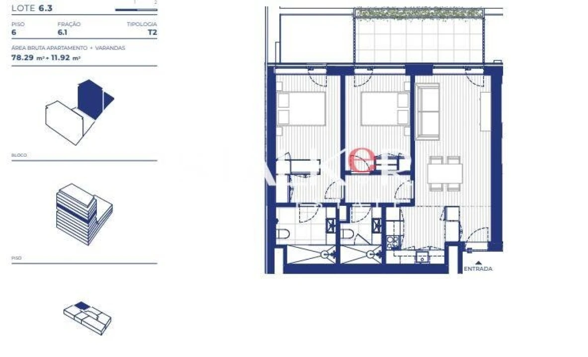 Apartamento T2 para Venda em Campanhã Foto 28
