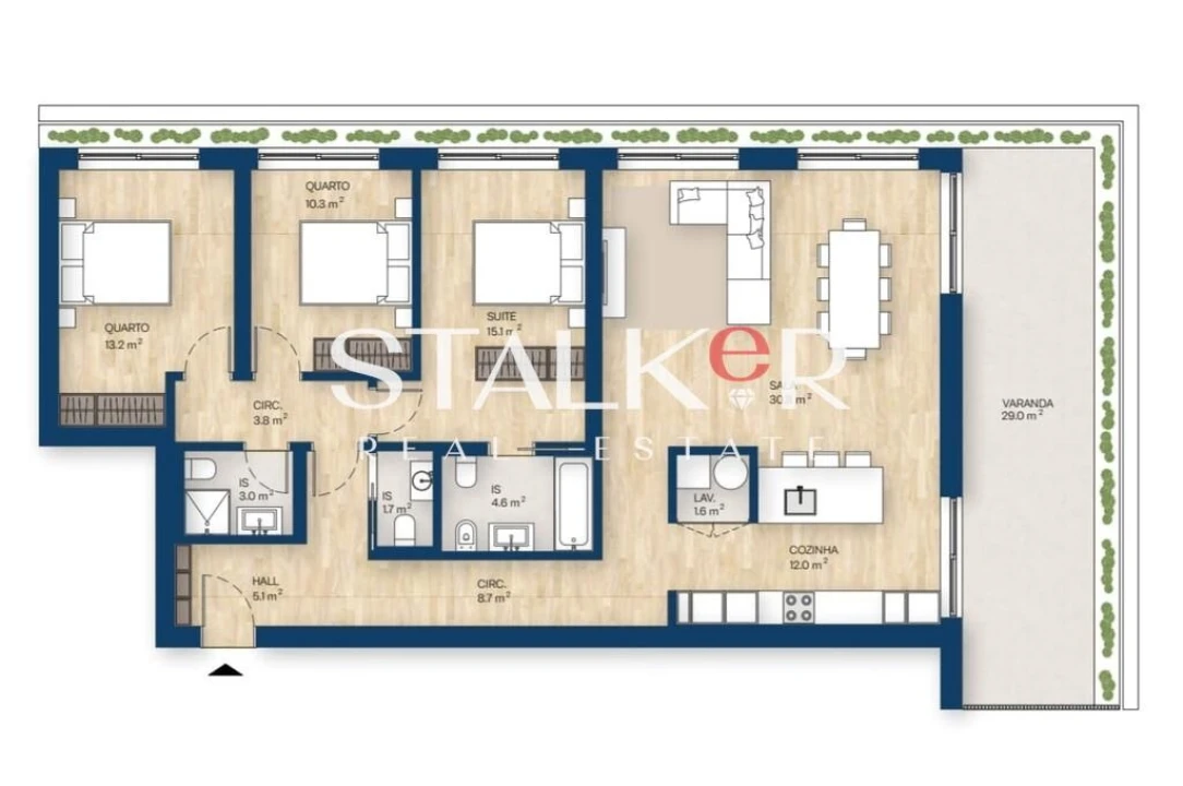Apartamento T3 para Venda em Canidelo Foto 35
