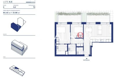 Apartamento T2 para Venda em Campanhã
