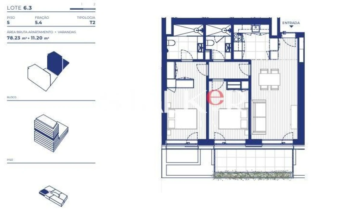 Apartamento T2 para Venda em Campanhã Foto 28