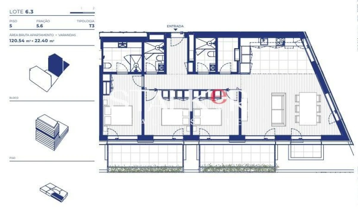 Apartamento T3 para Venda em Campanhã Foto 28