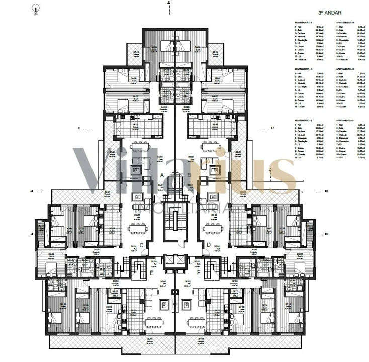 Apartamento T3 para Venda em Nossa Sra de Fatima Foto 32