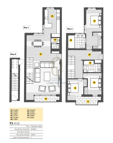 Apartamento T3 para Venda em Cedofeita, Santo Ildefonso, Sé, Miragaia, São Nicolau e Vitória